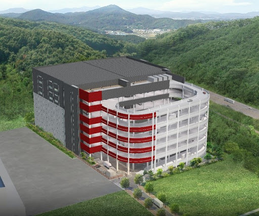 창원시 진해구 두동 1,000평 물류센터 임대 | 트레일러 진입 · 높은 층고 외관 사진