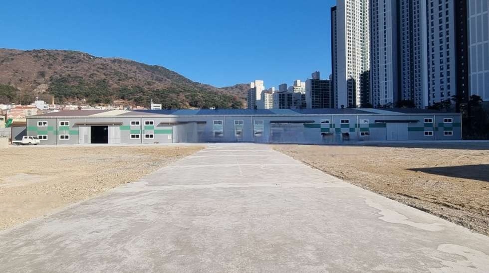 김해시 삼방동 1,125평 창고 임대 외관 사진