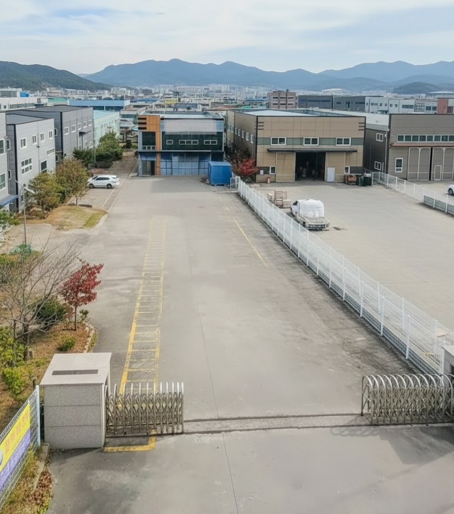 부산 강서구 대저1동 150평 창고 임대 | 넓은 야드 외관 사진